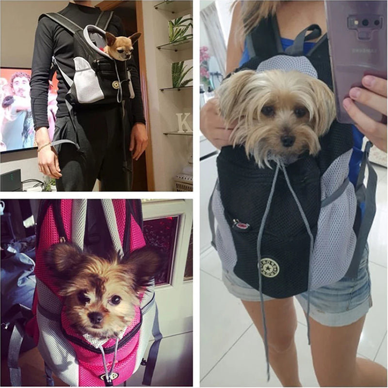 Sac à dos transporteur pour petits chiens