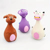 Jouet Squeaky en Caoutchouc Souple pour Chien