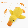 Jouet Canard à Écraser pour Chien - Peluche Résistante aux Dents