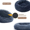 Cozy Plush Round Pet Bed for Dogs and Cats