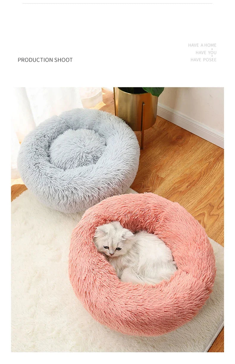 Panier Douillet Rond pour Animaux