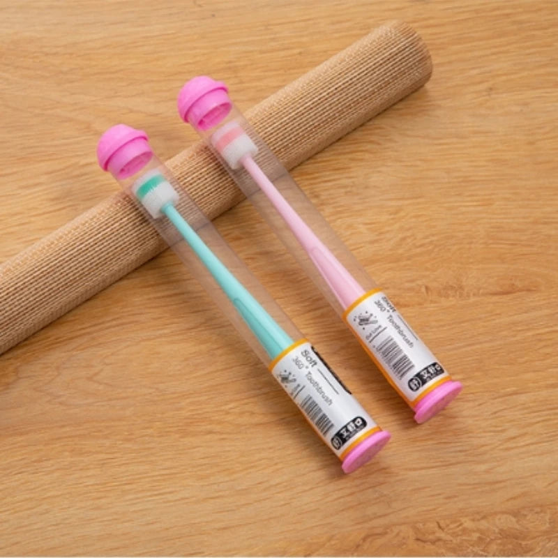 360° Soft Silicone Pet Toothbrush for Cats and Small Dogs