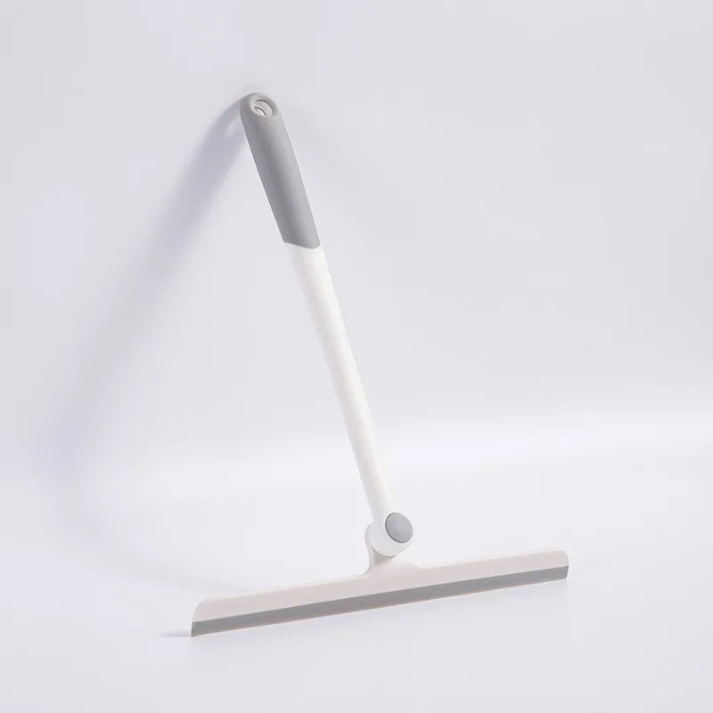 360° Rotating Shower Squeegee with Silicone Holder