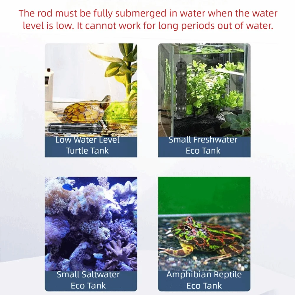 Adjustable Aquarium Heater with Digital LCD Display