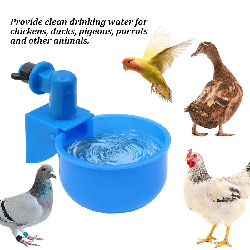 Automatic Poultry Waterer Cups (6-Pack)