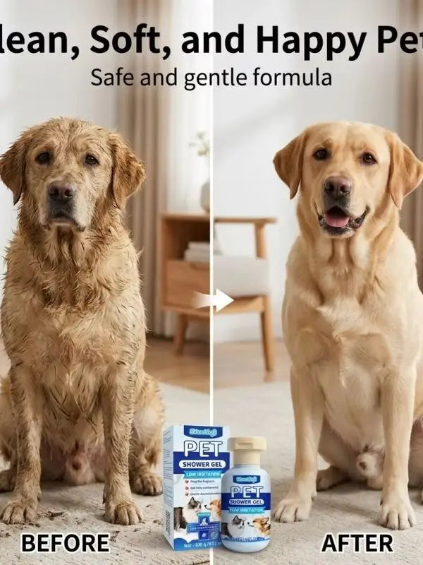 Gentle Hypoallergenic Shampoo & Conditioner Set for Dogs and Cats