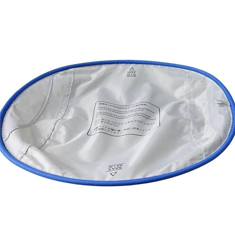 Forros reemplazables impermeables blancos para cajas de arena autolimpiables con indicadores máximo y mínimo