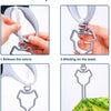 Hands-Free Dog Poop Bag Dispenser with Clip