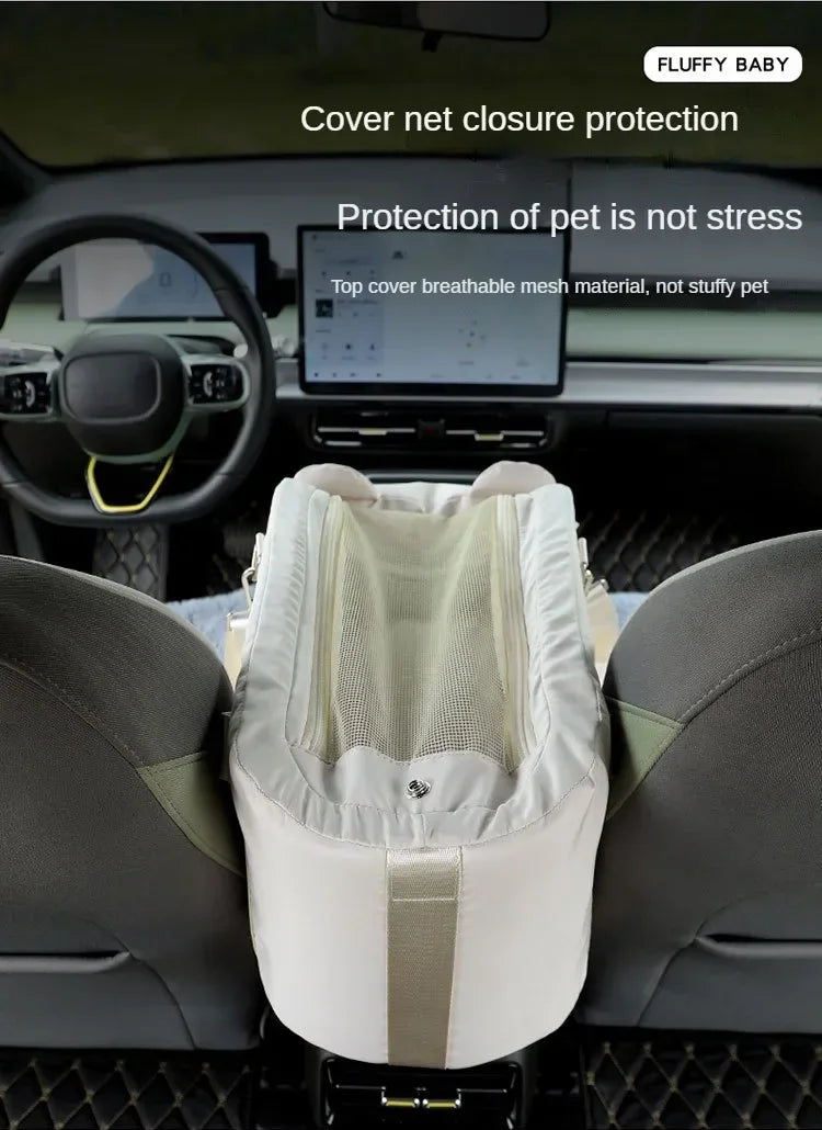 Siège Auto Surélévé pour Chiens et Chats