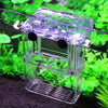 Acrylic Fish Breeding Isolation Box with Double Compartments