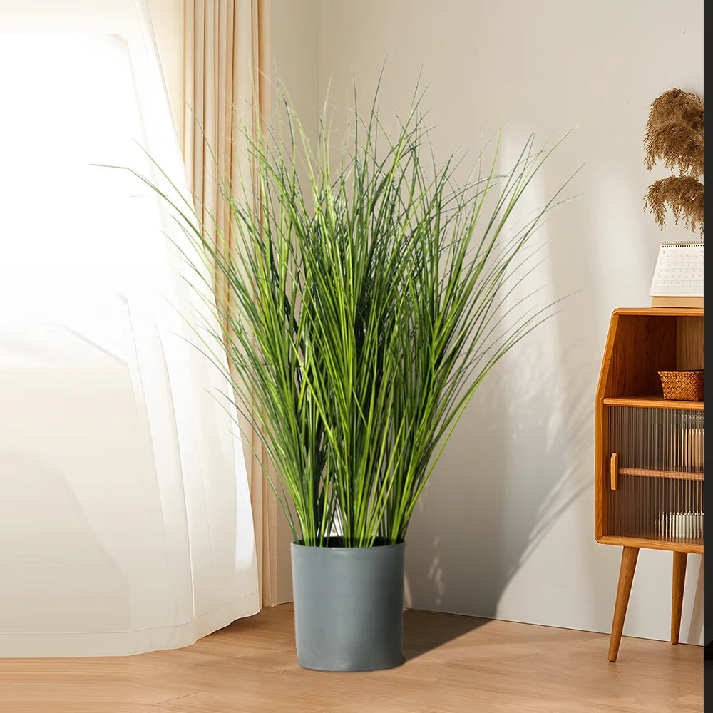 Artificial Reed Grass Bouquet – 50cm Tropical Faux Plant