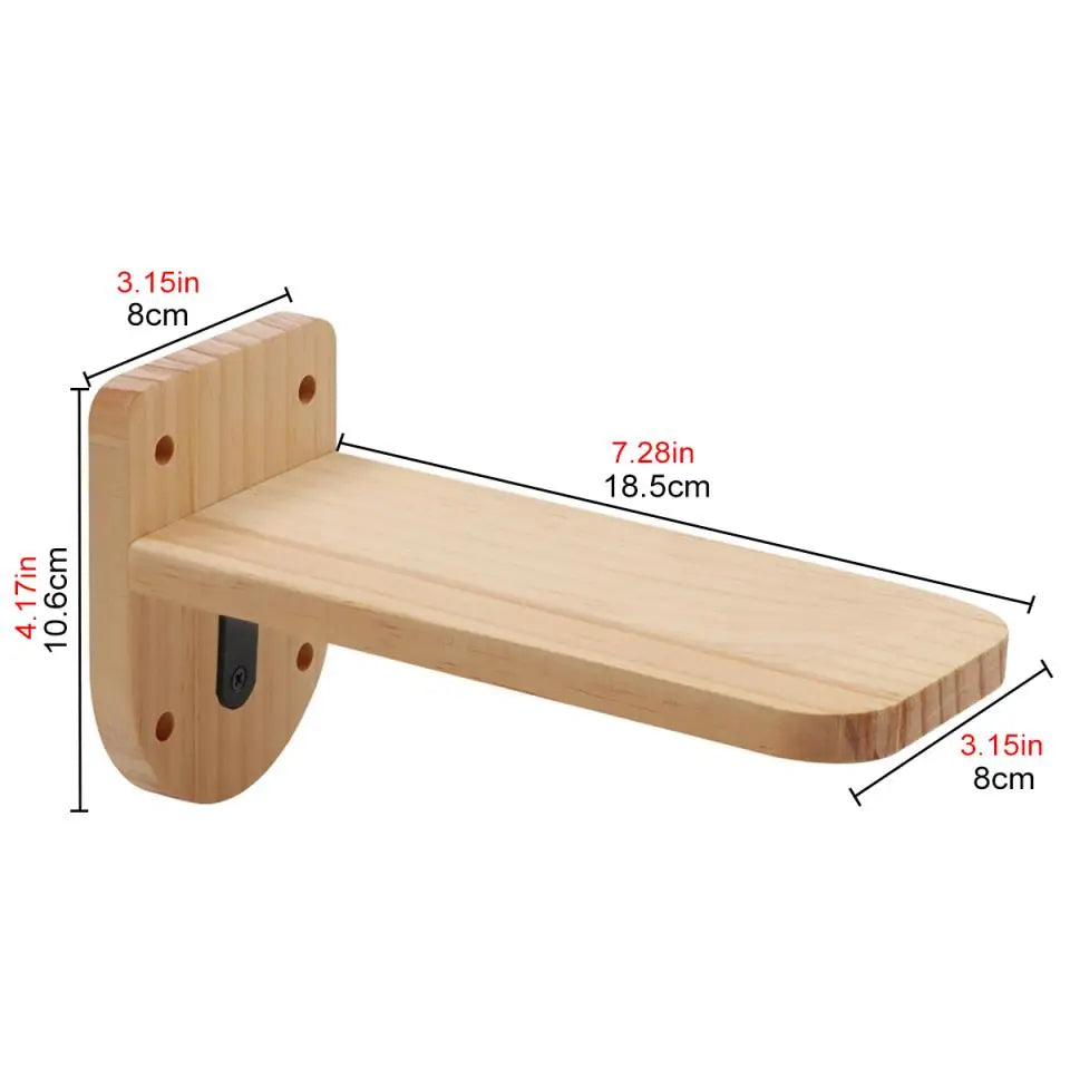Wall-Mounted Cat Climbing Shelf Set with Hammock and Scratching Posts