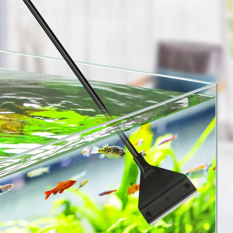 Aquarienglas-Reiniger mit ergonomischem Griff