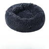 Panier Rond en Peluche pour Animaux avec Housse Amovible