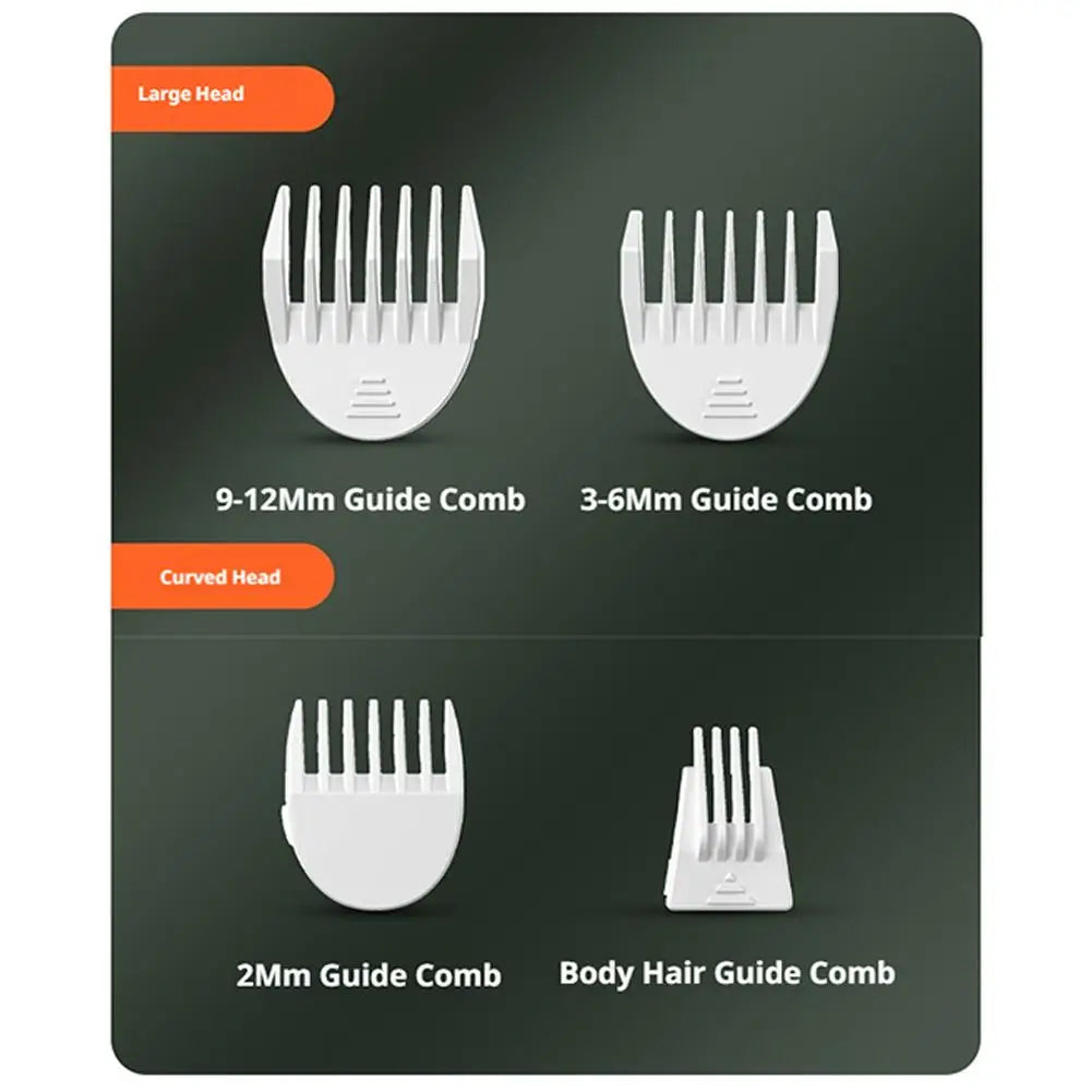 4-in-1 Rechargeable Pet Grooming Kit with Dual-Speed Ceramic Blade