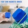 Double-Sided Aquarium Cleaning Magnet with Floating Scraper