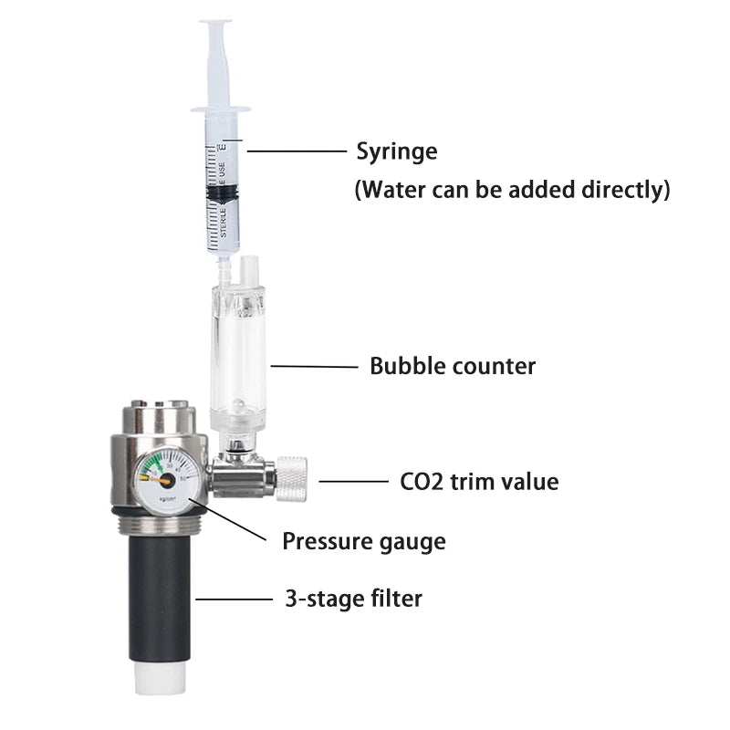 Aquarium CO2 Generator 1L/2L Stainless Steel System