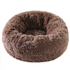Panier Rond en Peluche pour Animaux avec Housse Amovible