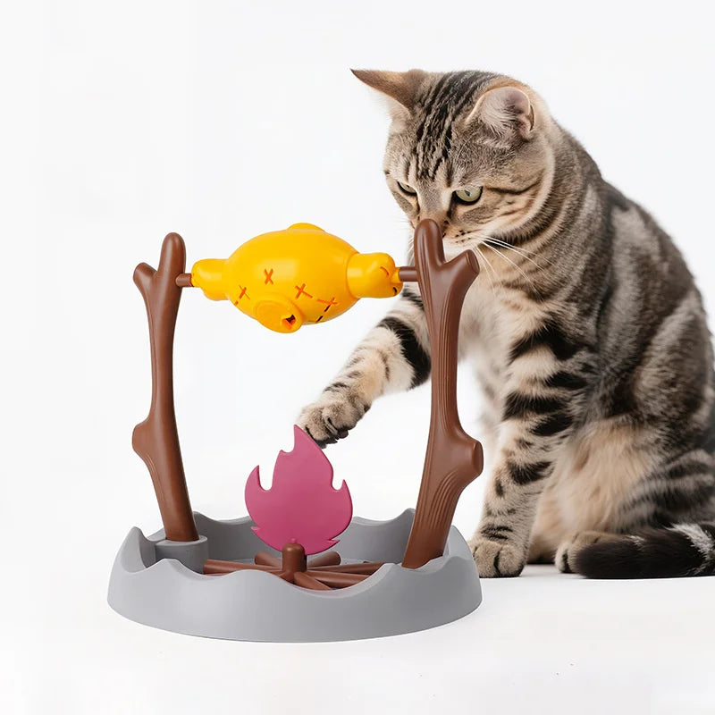 Juguete Interactivo Dispensador de Premios para Gatos y Perros