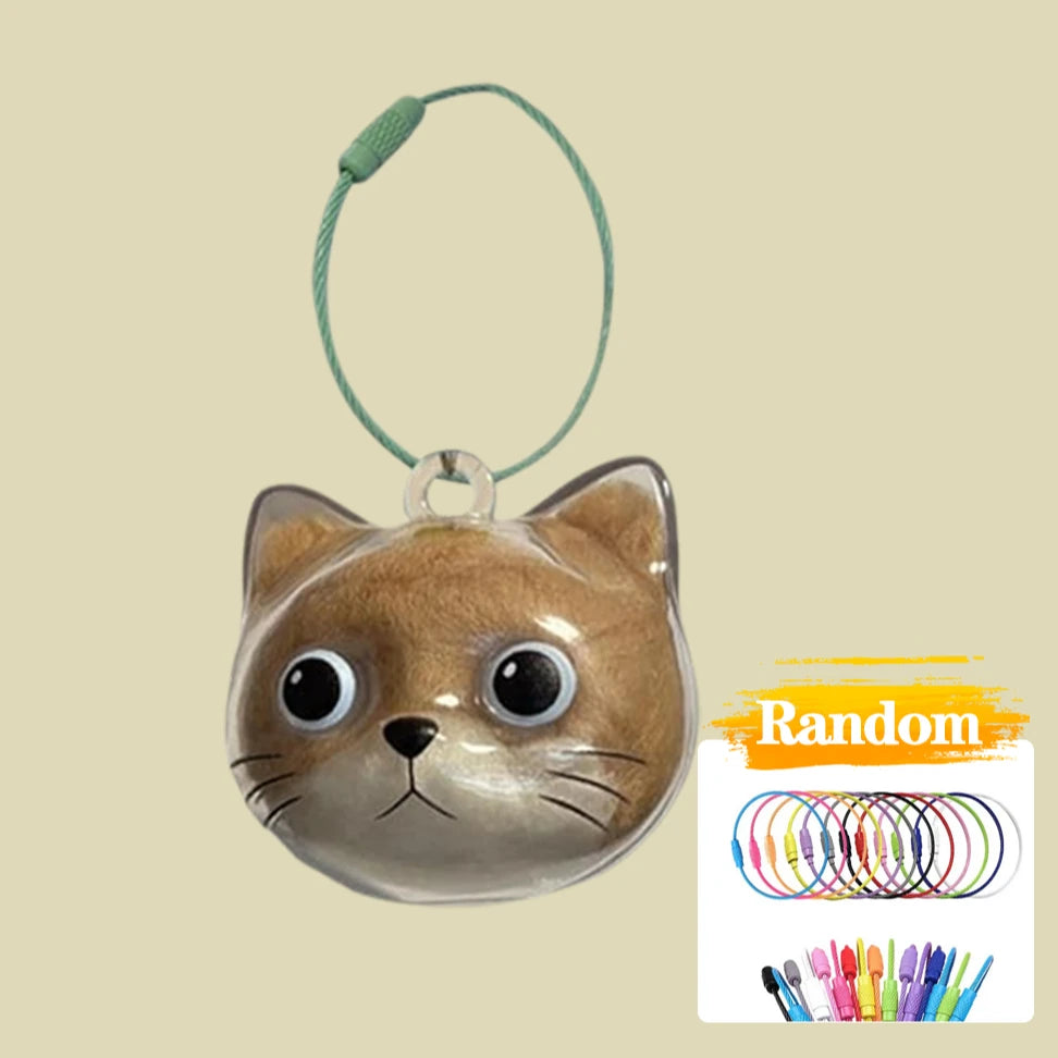 Pet Hair Keepsake Memorial Keychain Bottle