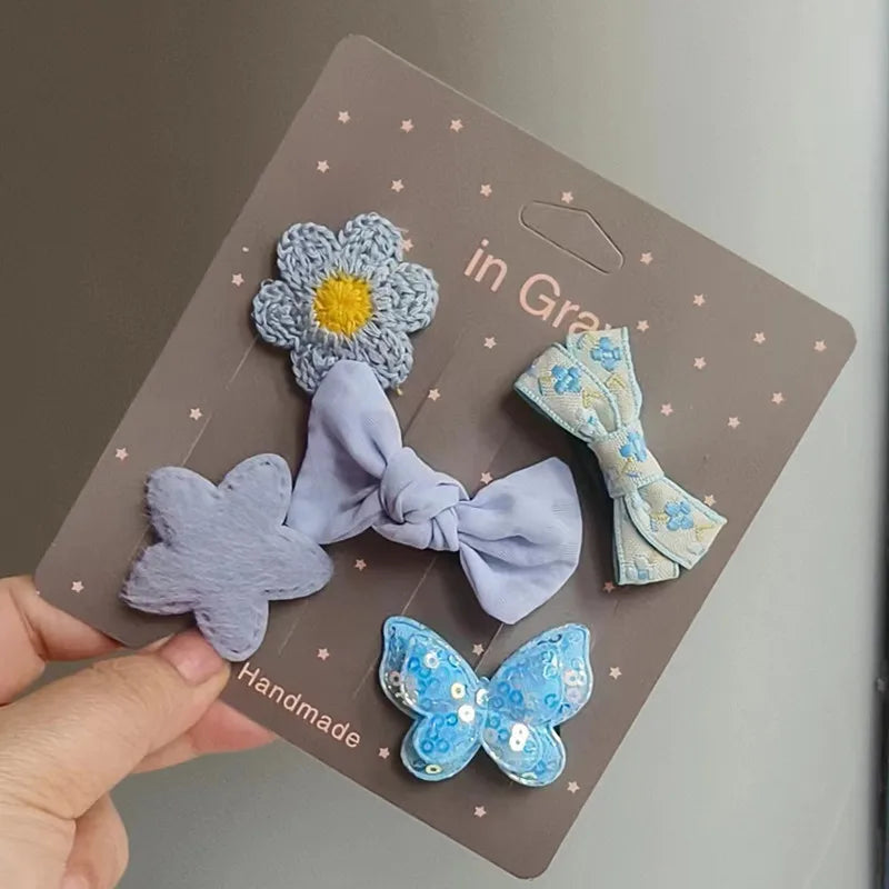 Adorable Clip-On Pet Hair Bows for Dogs and Cats (Set of 5)