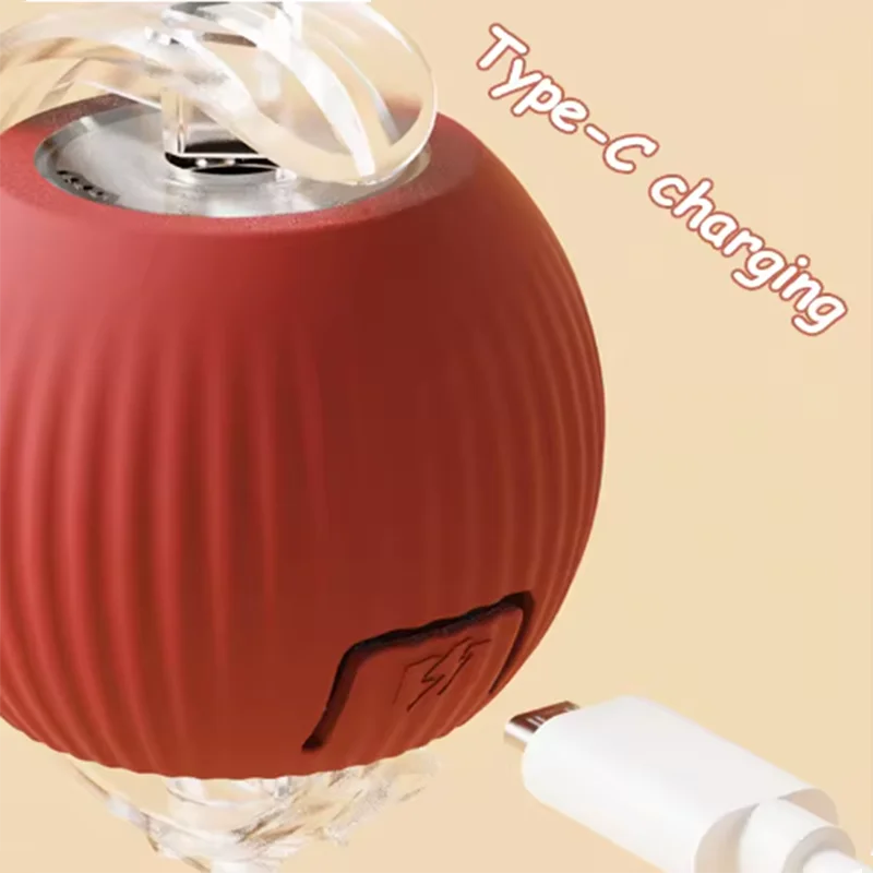 Balle de Jeu Interactive pour Chat à Recharge Automatique