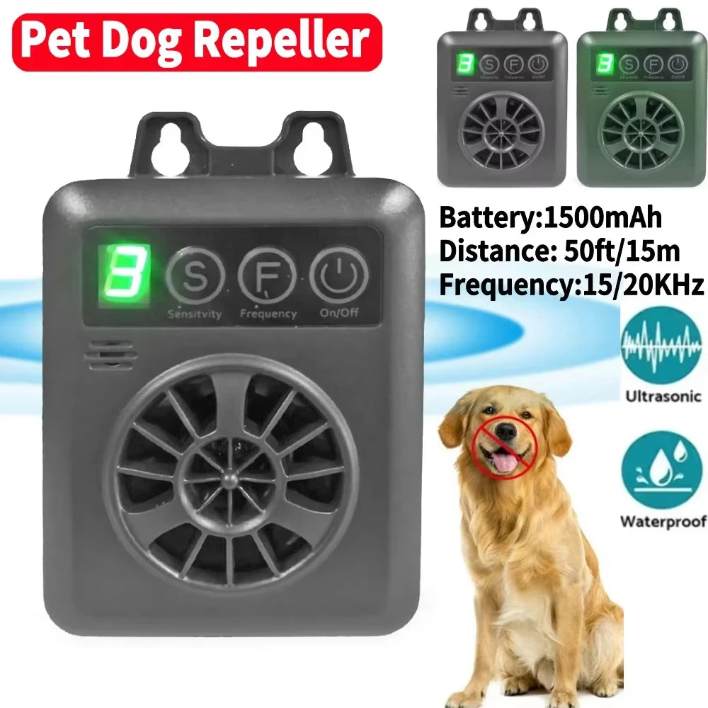 Ultrasonic Anti-Barking Device with Adjustable Sensitivity