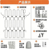Adjustable Retractable Pet Safety Gate for Doorways and Stairs