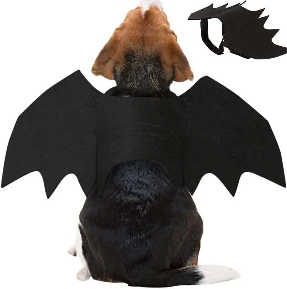 Cat Bat Wing Costume Accessory with Adjustable Straps