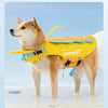 Adjustable Dog Life Jacket with Reflective Trim for Swimming and Water Safety