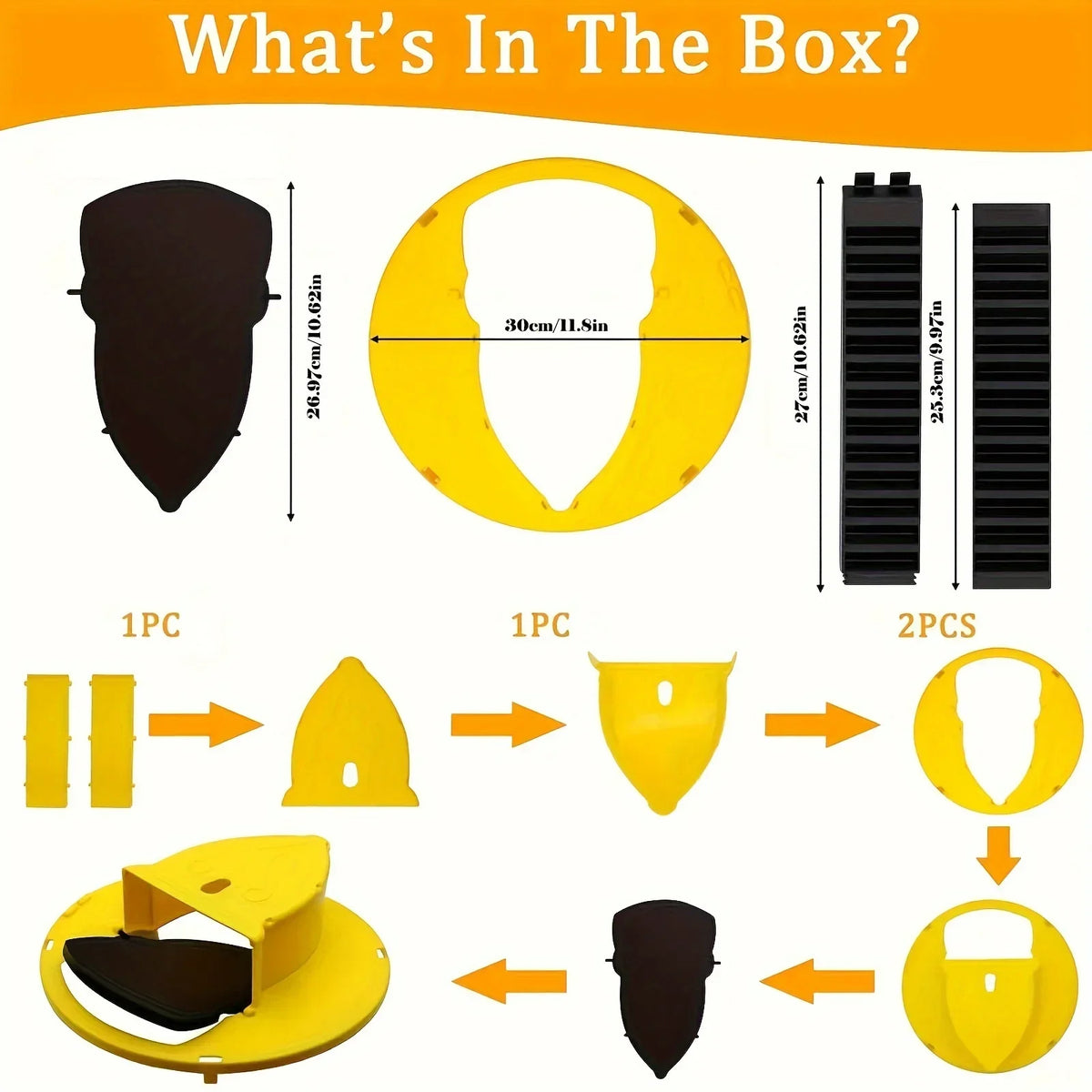 Automatic Multi-Catch Mouse Trap Bucket Lid - Flip & Slide Design