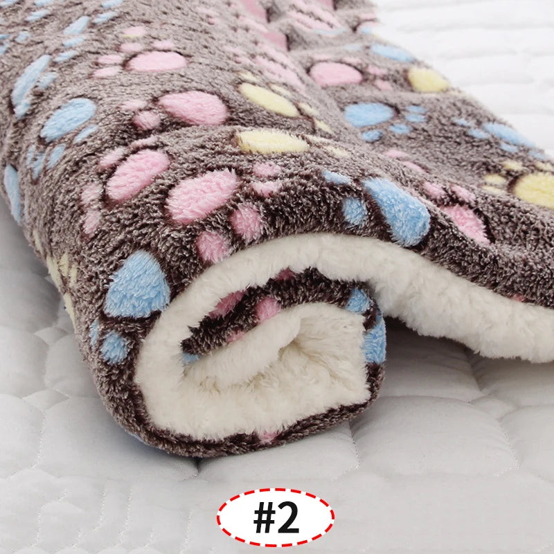 Coussin de Fleece Doux pour Animaux & Garniture de Cage