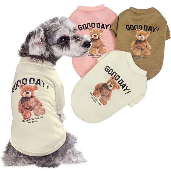 Chaqueta de Oso de Dibujos Animados para Mascotas