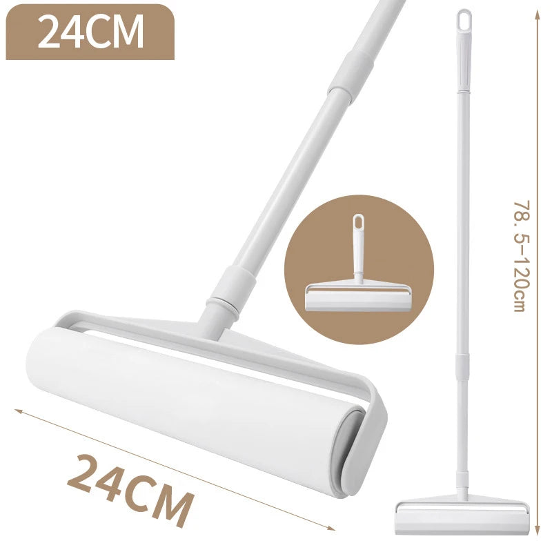 Extendable Lint Roller with Long Handle for Home Cleaning