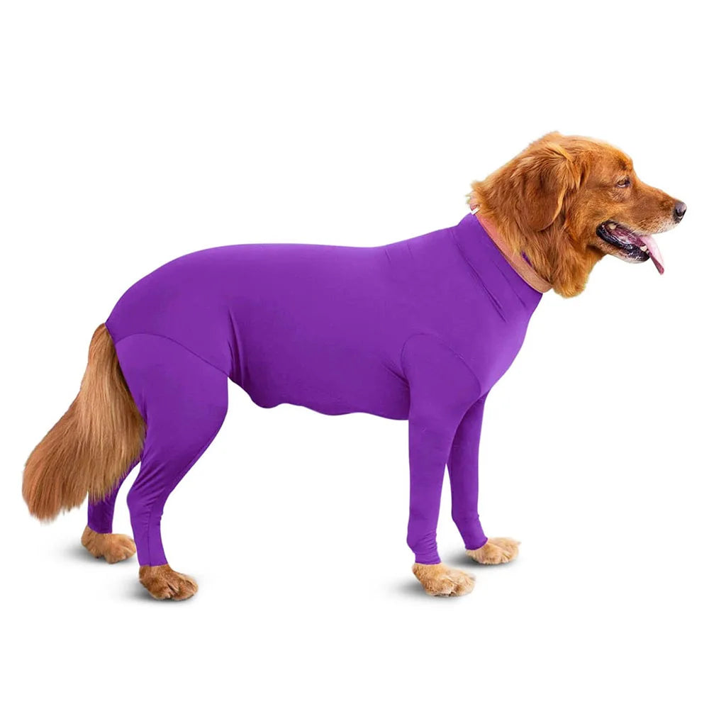 4-Leg Dog Recovery & Anxiety Calming Onesie