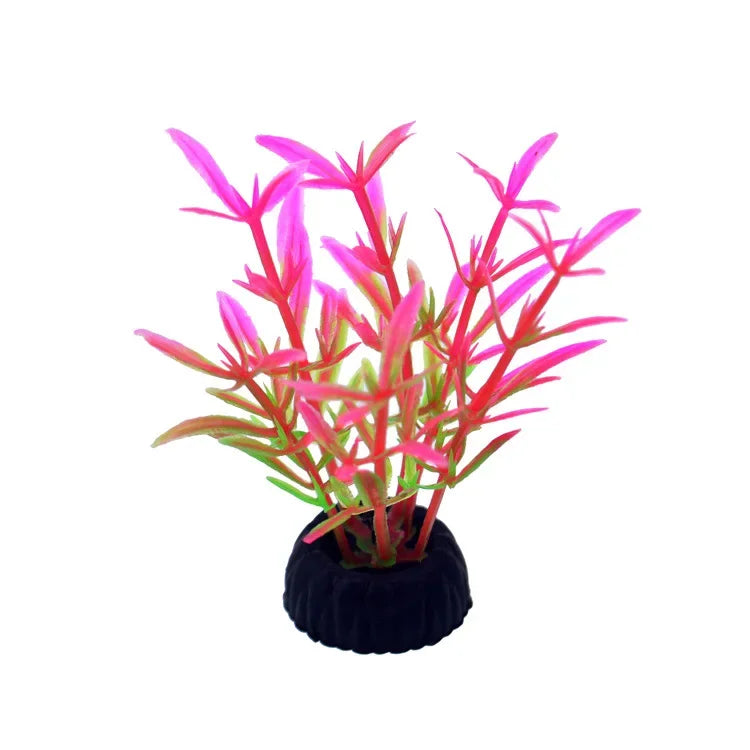 Künstliche Aquarium-Pflanzen aus PVC