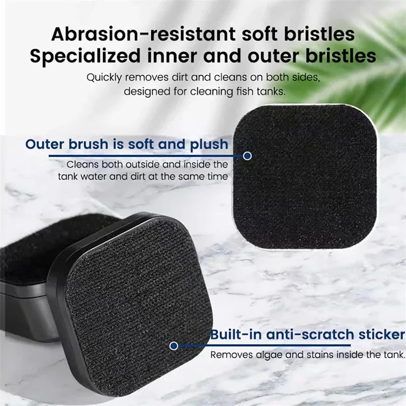 Mini Magnetic Aquarium Glass Cleaner