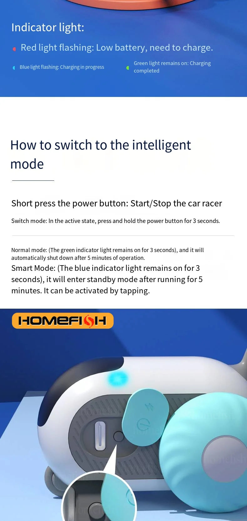 Interactive Remote-Controlled Cat Toy Car