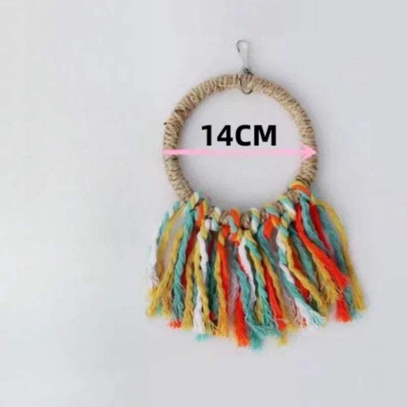Cotton Rope Circle Toy for Parrots