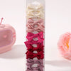 Cute Solid Ribbon Hair Bow Clips (Set of 10)