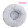 Lit Donut en Peluche Confortable pour Chat