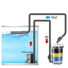 Filtre Externe Compact avec Fût Transparent pour Aquarium