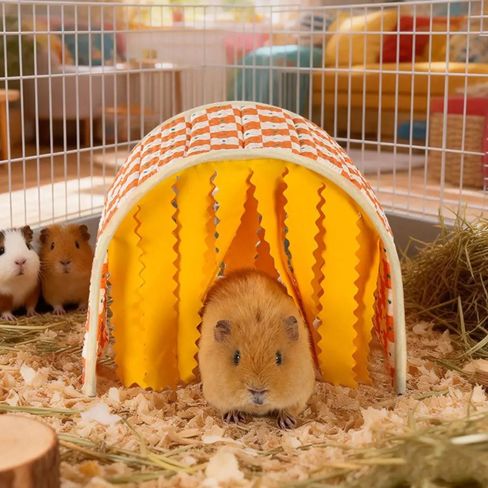 Breathable Foldable Pet Tunnel with Viewing Holes