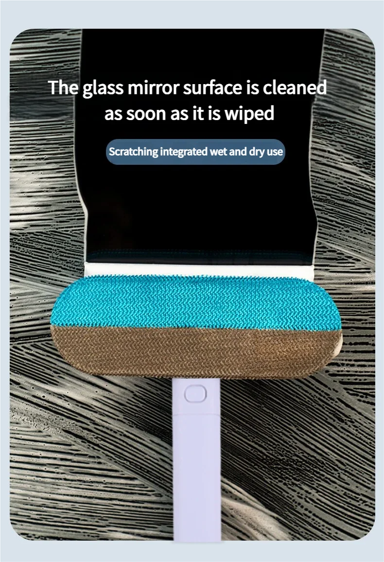 Multi-Surface Pet Hair Remover Brush with Self-Cleaning Base
