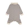 Striped Four-Leg Dog Pajama Jumpsuit