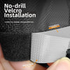 Breathable Metal Mesh Pet Barrier Gate with Zipper Door
