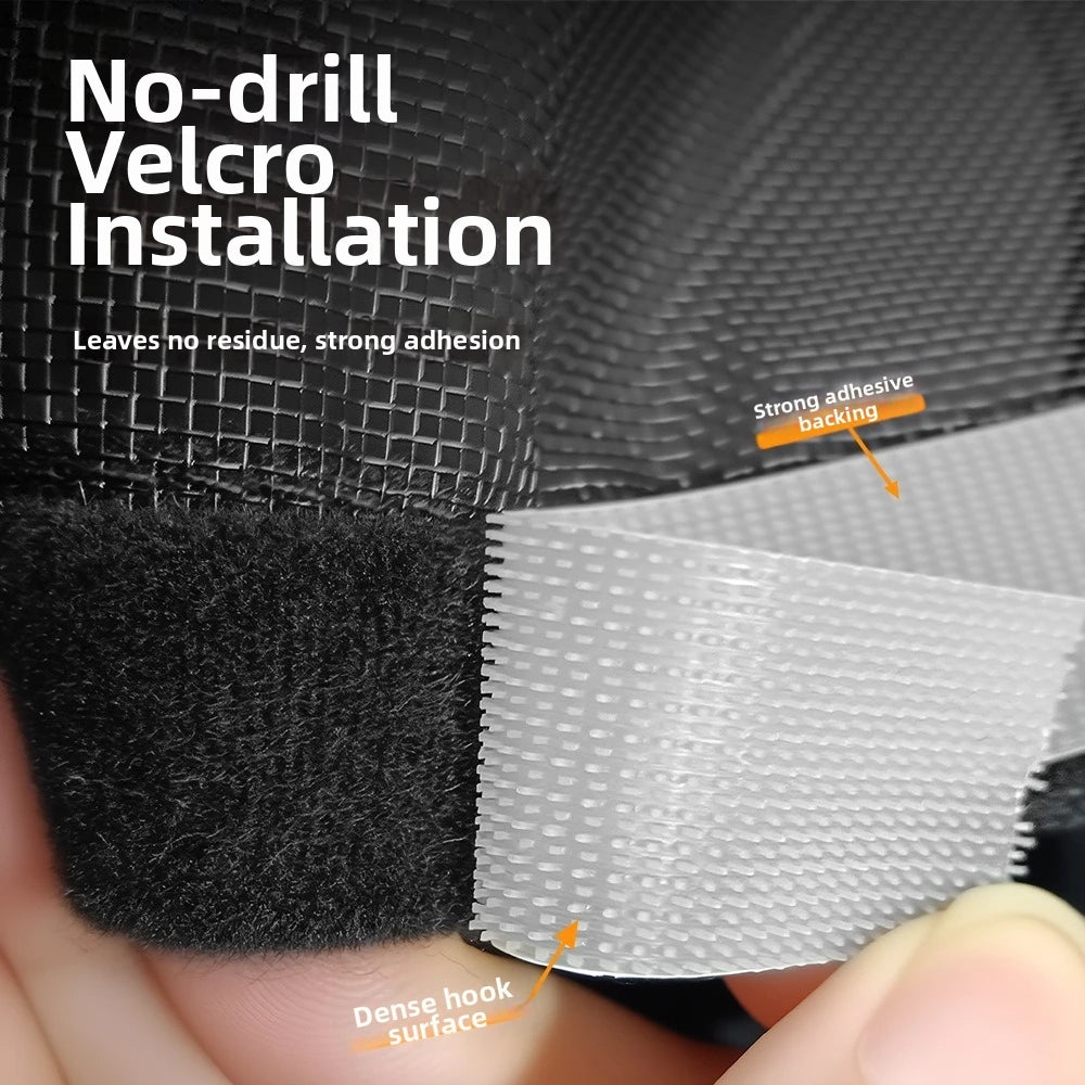 Breathable Metal Mesh Pet Barrier Gate with Zipper Door