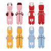 Double-Layer Waterproof Dog Raincoat with Built-in Harness and Detachable Hood