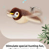 Rechargeable Chirping Bird Cat Toy with Catnip