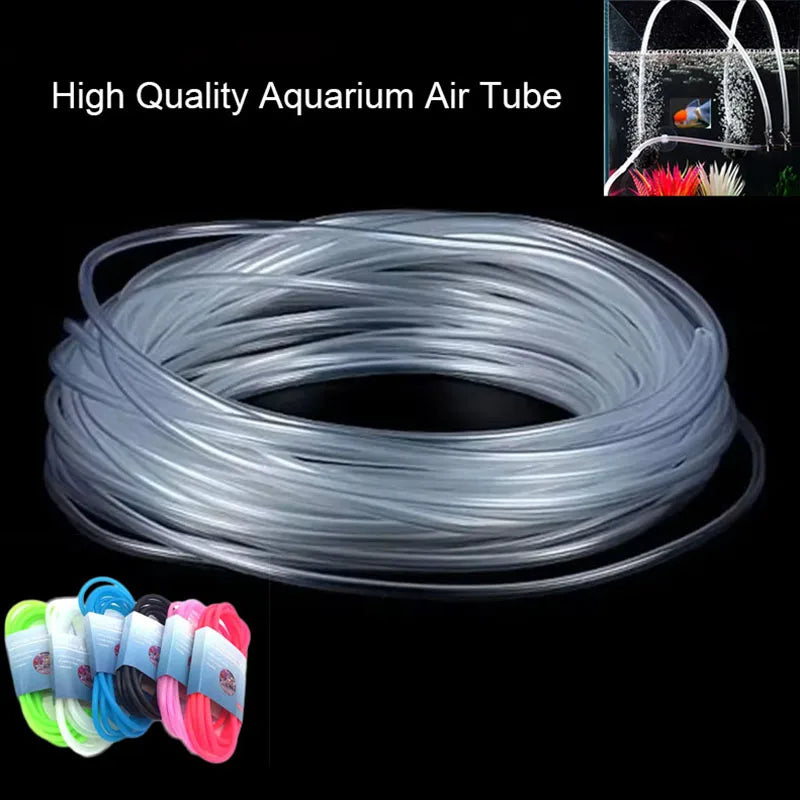 Tubo de Aire para Acuario de Silicona Flexible